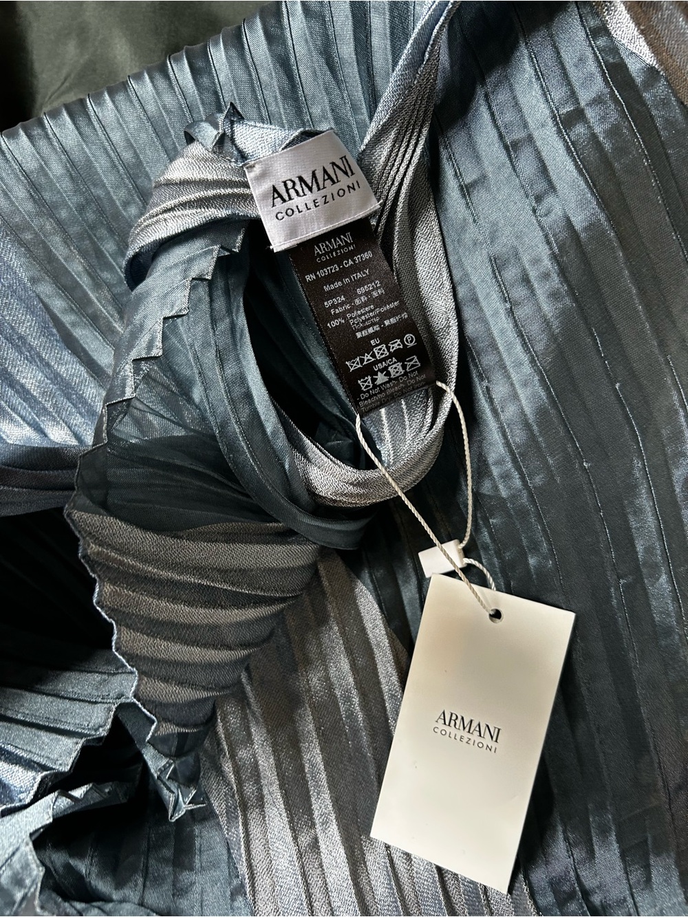 Armani collection silk scarf